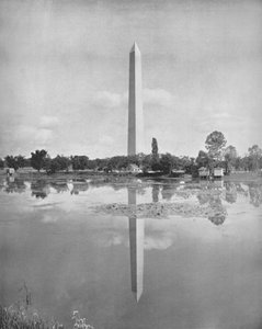 El Monumento a Washington, siglo XIX de Unbekannt