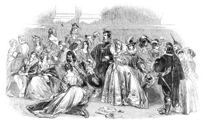 El Baile de Waverley, 1844 de Unbekannt