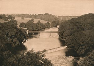La presa debajo del castillo de Barnard, 1902 de Unbekannt