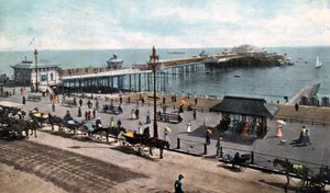 El Muelle Oeste, Brighton, c1900s-c1920s de Unbekannt