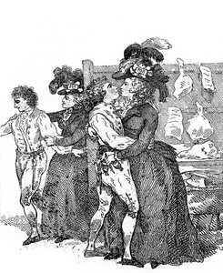 La elección de Westminster, 1780s, c1920 de Unbekannt