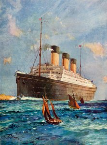 El transatlántico Majestic de la White Star de Unbekannt