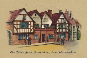 El Cisne Blanco, Stratford-on-Avon, Warwickshire, 1939
