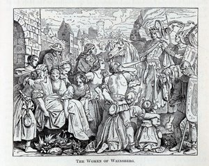 Las Mujeres de Weinsberg, 1882