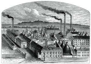 La Real Fábrica de Porcelana de Worcester, c1880 de Unbekannt