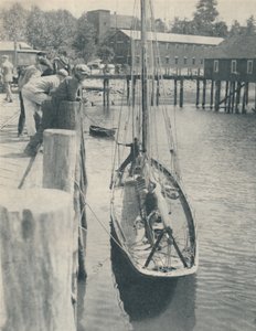 El yate que navegó alrededor del mundo, 1936 de Unbekannt