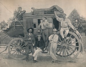 El coche del Zambezi, c. 1900 de Unbekannt