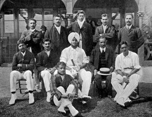 El equipo de cricket de toda la India de 1911 de Unbekannt