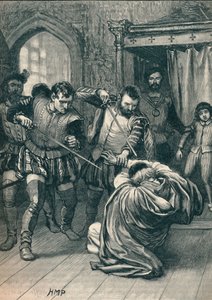 El asesinato del Cardenal Beaton, 1546 de Unbekannt