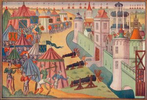 El asalto a la fuerte ciudad de África, 1390 1905 de Unbekannt