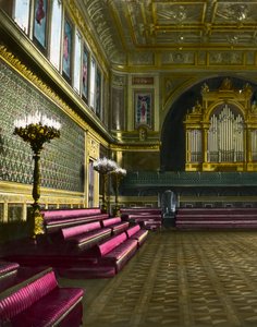El salón de baile, Palacio de Buckingham, Londres, finales del siglo XIX o principios del siglo XX de Unbekannt
