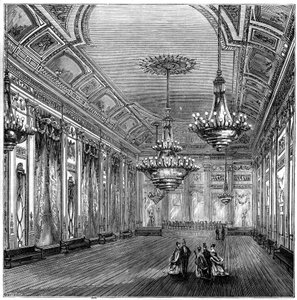 El salón de baile en las habitaciones de Willis, Londres, 1891