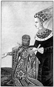 El tocado de mariposa, siglo XV, 1910 de Unbekannt
