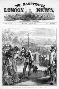 La portada de The Illustrated London News, 24 de abril de 1875