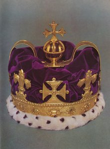 La corona hecha para el Príncipe de Gales en 1729, 1953