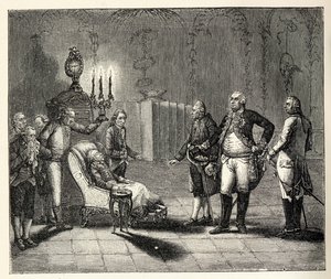 La muerte de Federico II el 17 de agosto de 1786