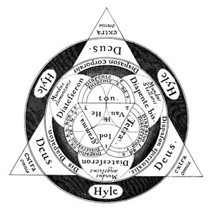 La divina armonía del microcosmos y el macrocosmos, c1617 de Unbekannt