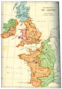 Los dominios de los Angevinos, 1892 de Unbekannt