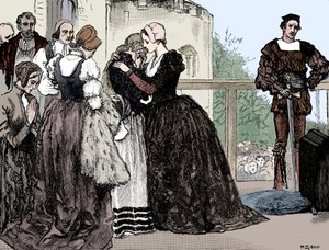 La ejecución de Ana Bolena, 1536 de Unbekannt