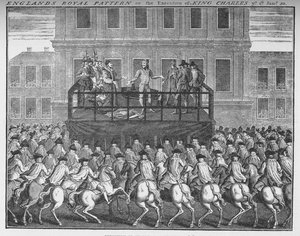 La ejecución del Rey Carlos I, 30 de enero de 1649, c1735 1903 de Unbekannt