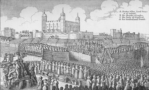 La ejecución del Conde de Strafford en Tower Hill, Londres, 12 de mayo de 1641, 1903
