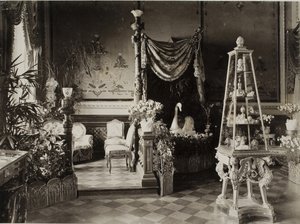 La exposición de la colección Fabergé de la Familia Imperial Rusa en la Mansión Dervis en San Petersburgo de Unbekannt