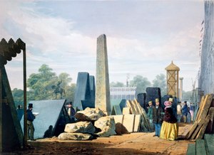 El exterior, Gran Exposición, Hyde Park, Londres, 1851-1854 de Unbekannt