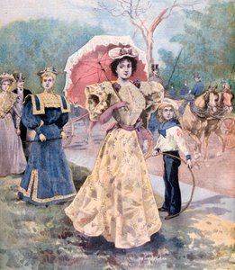 La moda en 1894 de Unbekannt