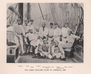 El primer equipo de cricket inglés en recorrer América, 1859 1912 de Unbekannt
