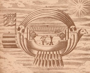 El barco volador, c1709