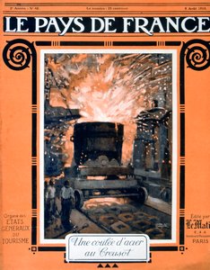 La portada de Le Pays de France, 5 de agosto de 1915