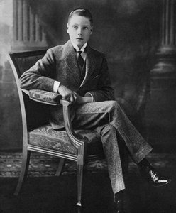 El futuro Rey Eduardo VIII a la edad de dieciséis años, c. 1910
