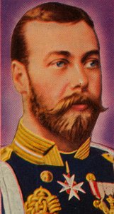 El futuro Rey Jorge V en su boda, 1893 1935 de Unbekannt