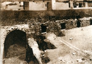 La gran terraza en el criptopórtico, Pompeya, Italia, c1900s de Unbekannt