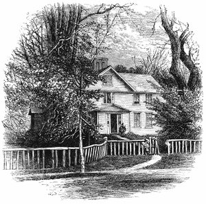 La casa de Amos Benson Alcott 1799-1888, Concord, Massachusetts, 1875 de Unbekannt