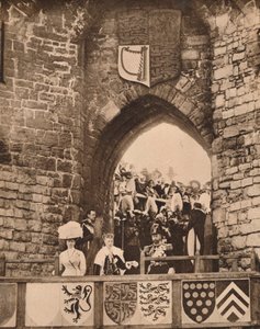La investidura del Príncipe de Gales en el Castillo de Caernarvon, 13 de julio de 1911, 1935 de Unbekannt