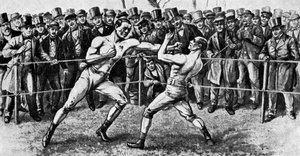 La última pelea a puño limpio, Farnborough, Hampshire, 17 de abril de 1860