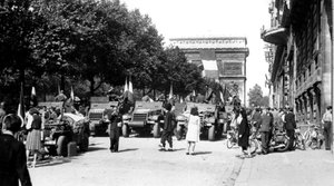 La liberación de París, agosto 1944 de Unbekannt