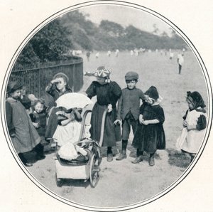 La pequeña madre, Regents Park, Londres, c. 1900-1901