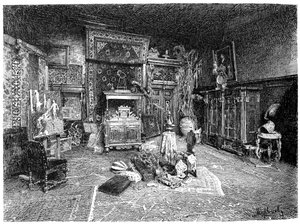 El pequeño estudio de Hans Makart, Viena, Austria, c1880-1882 de Unbekannt
