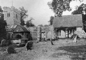 La vieja iglesia, Chingford, Essex, 1924-1926 de Unbekannt