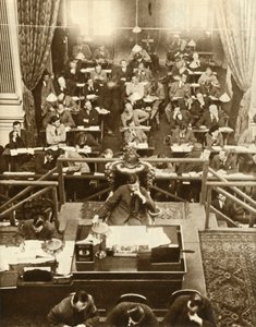 La apertura del Dáil Éireann, o Cámara de Diputados, Dublín, Irlanda, 9 de septiembre de 1922, 1935 de Unbekannt