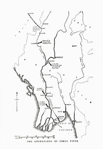 Las operaciones de la Fuerza Viper, Birmania, Segunda Guerra Mundial, 1942-1943 1944 de Unbekannt