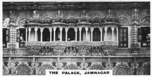 El palacio, Jamnagar, India, c1925 de Unbekannt