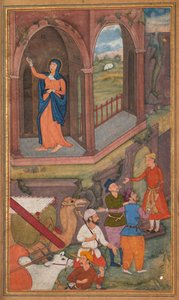 El lugar del nacimiento de Jesús, de un Mirat al-quds del Padre Jerome Xavier, 1602-1604 de Unbekannt
