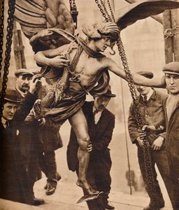 La remoción de Eros, 1925, 1938 de Unbekannt