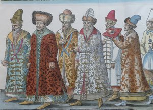 Los gobernantes de Moscú. Gran Duque Iván III, Vasili III Ivanovich, Iván IV el Terrible y sus Amba de Unbekannt