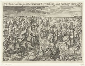 El hundimiento de la Armada Española en 1588, 1601 de Unbekannt