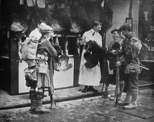 Los soldados como hombres de familia, 1915 de Unbekannt