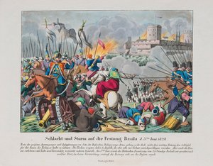 Asalto a la fortaleza de Brailov el 15 de junio de 1828, c. 1830 de Unbekannt